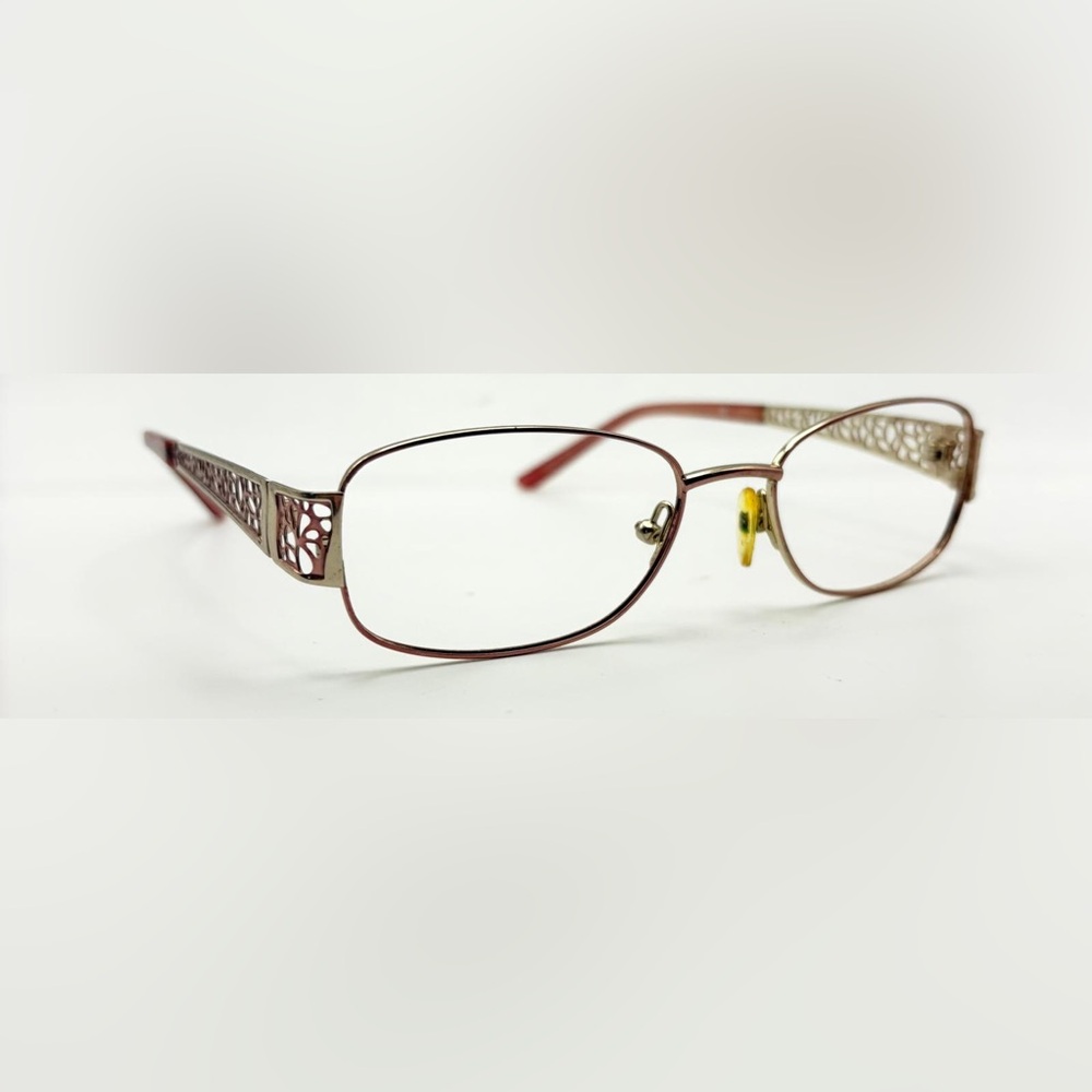 South Hampton SH907 Pink Gold Oval Metal Sunglasses Frames Only